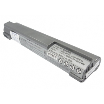 Sony VAIO VGN-T90PSY1 / VGP-BPS3 6600 mAh Li-Ion 7,4 V (Cameron Sino)