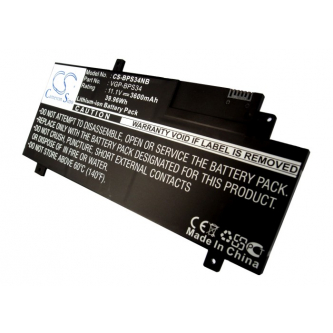 Sony SVF15A1ACXB / VGP-BPS34 3600 mAh Li-Ion 11,1 V (Cameron Sino)