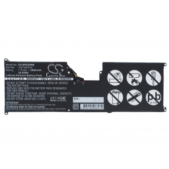 Sony SVT11213CGW / VGP-BPS39 3860 mAh Li-Polymer 7,5 V (Cameron Sino)