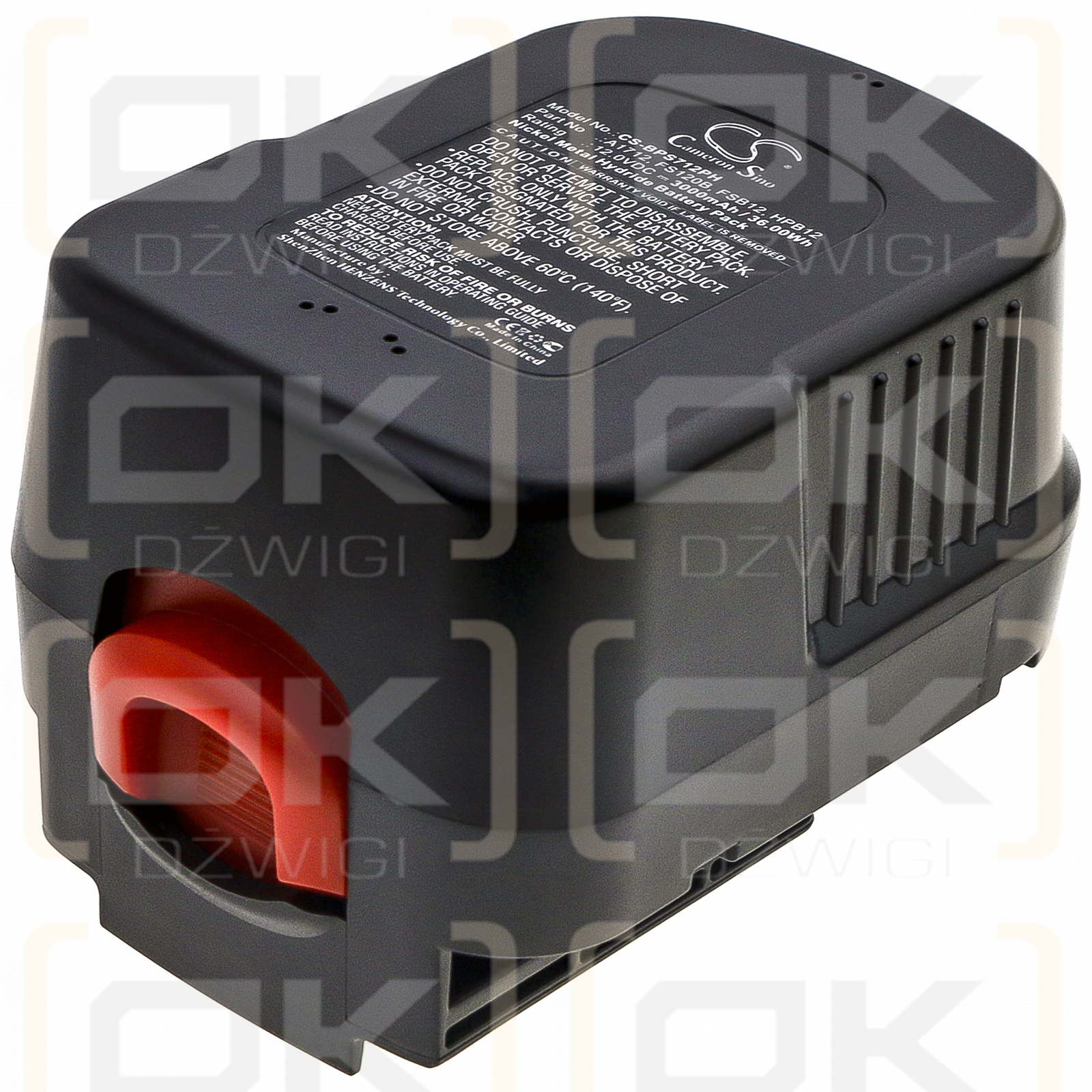 Black & Decker SF100/A12 3000mAh Ni-MH 12.0V (Cameron Sino)