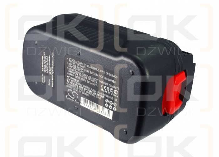 Black & Decker PS18K2/499936-34 1500 мАч Ni-MH 18,0 В (Cameron Sino)