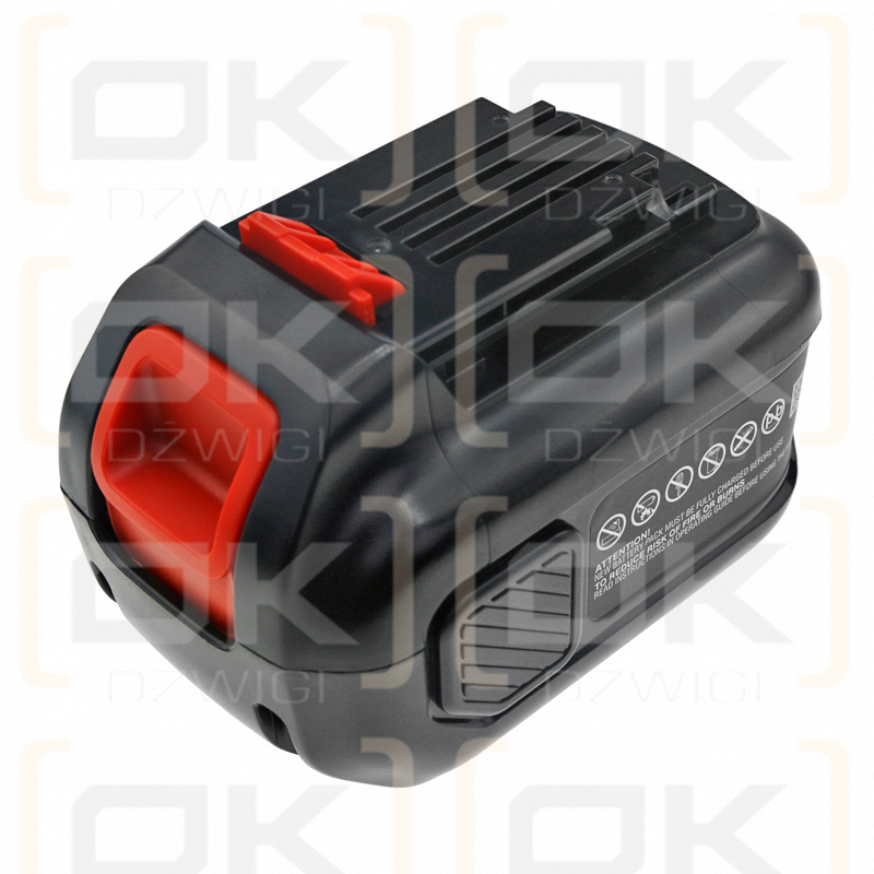 Black & Decker 60V MAX Trimmer / LBX1560 2500mAh Li-Ion 60,0V (Cameron Sino)