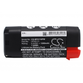 Black & Decker VPX2102 / VPX0111 1200 mAh Li-Ion 6,6 V (Cameron Sino)