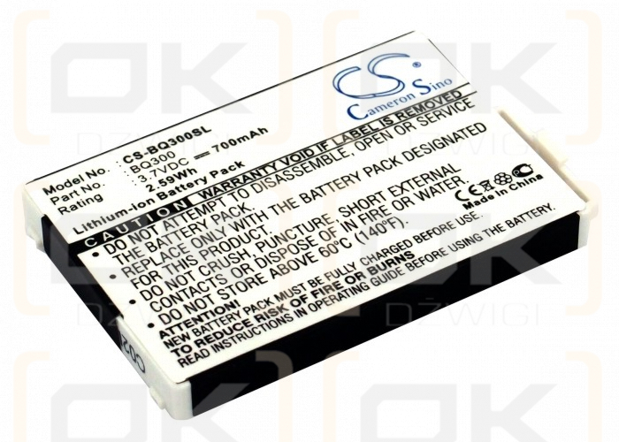 Bateria zamienna do Siemens M220 700 mAh Li-ion 3.7 V (Cameron Sino)