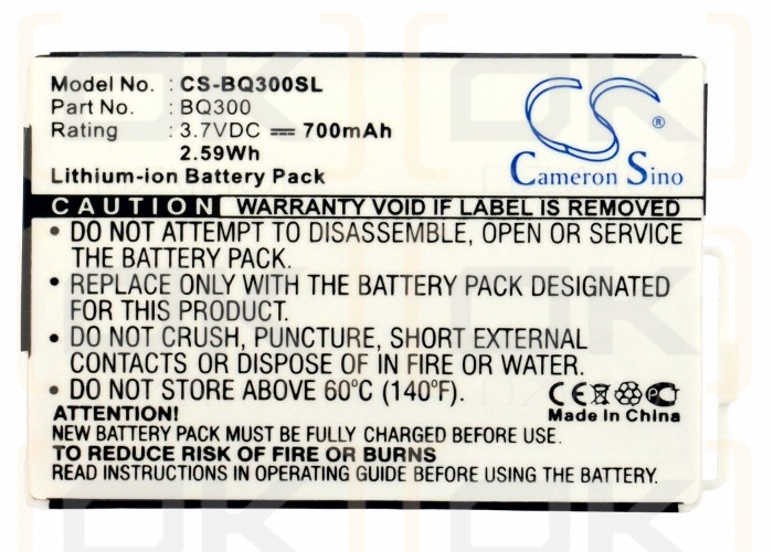 Bateria zamienna do Siemens M220 700 mAh Li-ion 3.7 V (Cameron Sino)