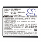 BQ BQS-5050 / BQS-5050 2300 mAh Li-ion 3.8 V (Cameron Sino)
