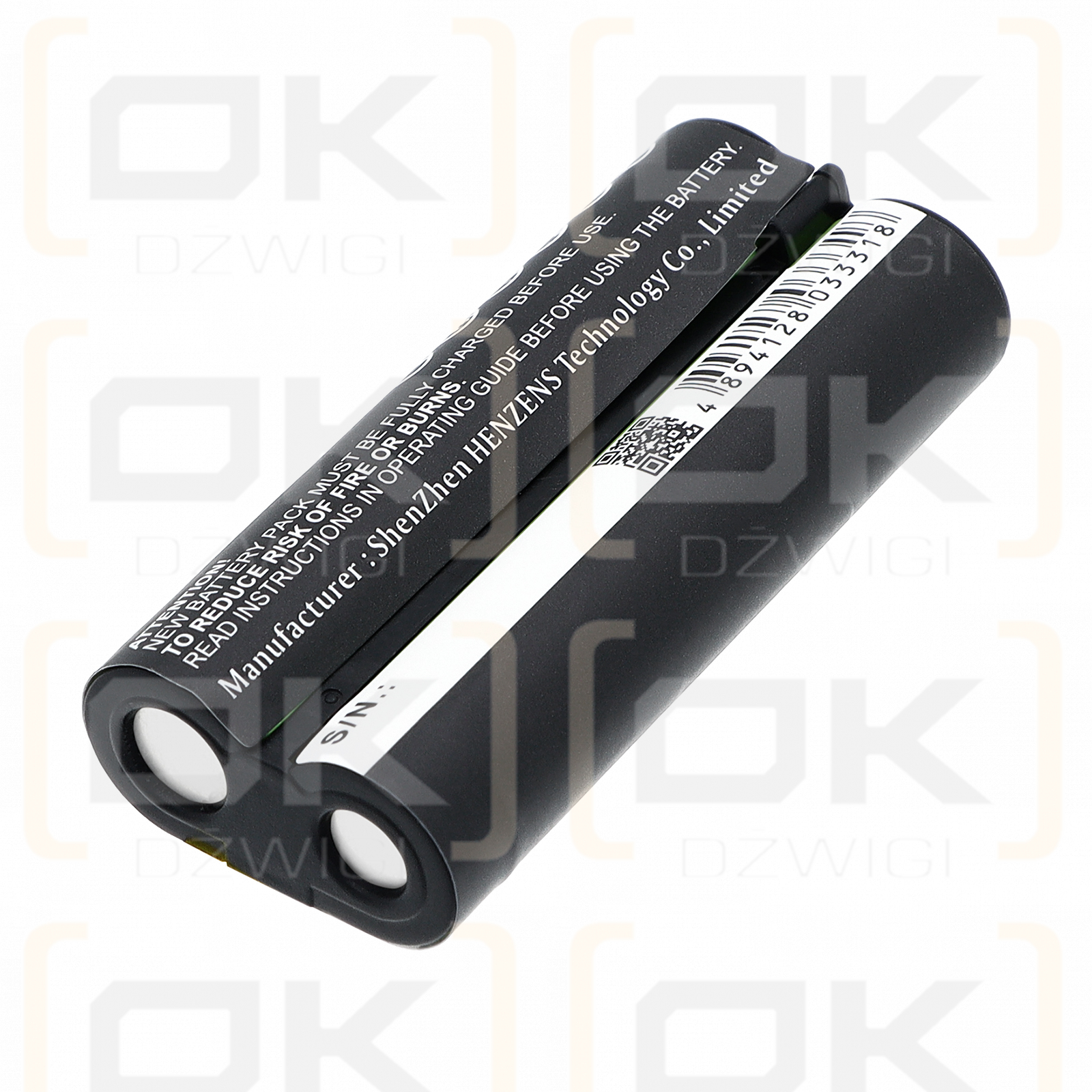 Ersatzakku für Olympus DS-4000 / BR-402 800 mAh Ni-MH 2,4 V (Cameron Sino)