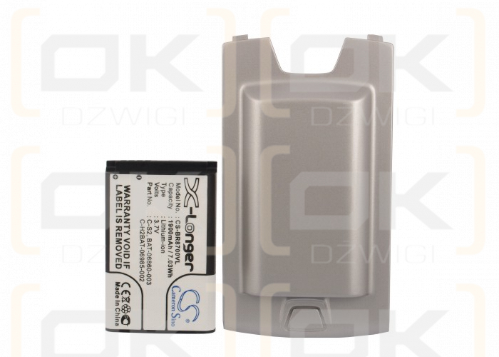 Bateria zamienna do BlackBerry 8707V / C-S2 1900 mAh Li-ion 3.7 V (Cameron Sino)