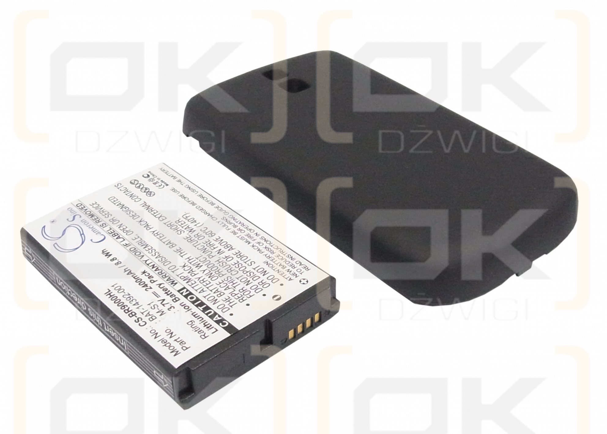 Bateria zamienna do BlackBerry Niagara / M-S1 2400 mAh Li-ion 3.7 V (Cameron Sino)
