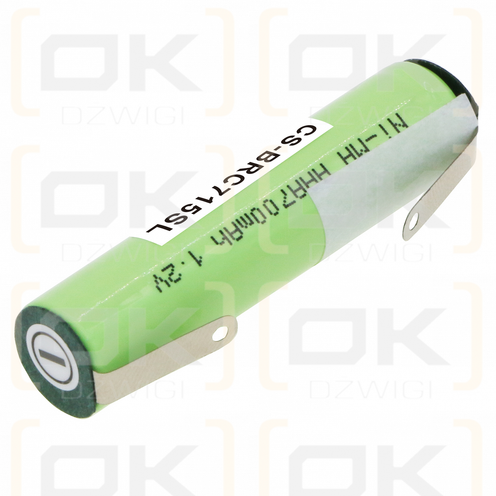 Braun Cruzer Beard 5 5417 / 4HGAE-LFU 700mAh Ni-MH 1.2V (Cameron Sino)