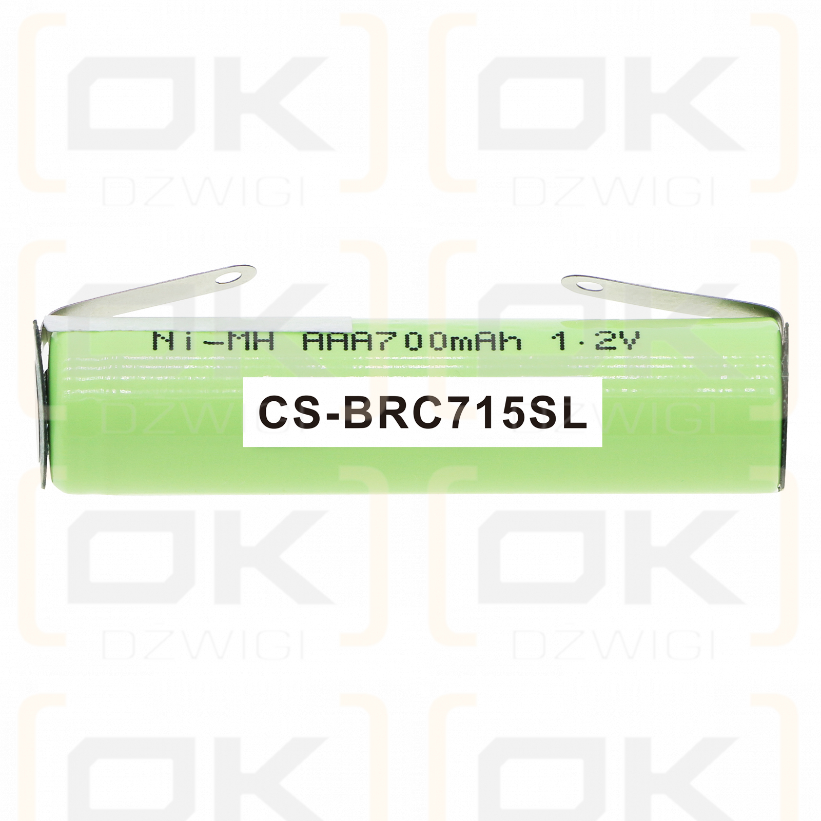 Braun Cruzer Beard 5 5417 / 4HGAE-LFU 700mAh Ni-MH 1.2V (Cameron Sino)