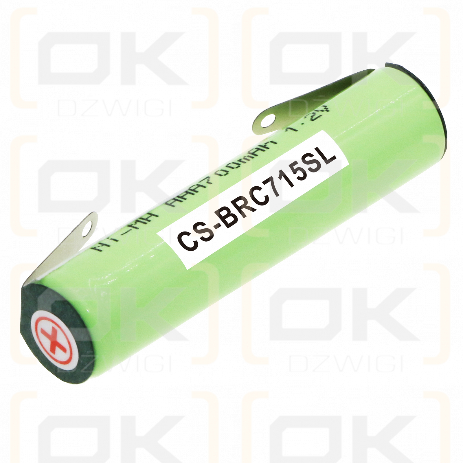 Braun Cruzer Beard 5 5417 / 4HGAE-LFU 700mAh Ni-MH 1.2V (Cameron Sino)