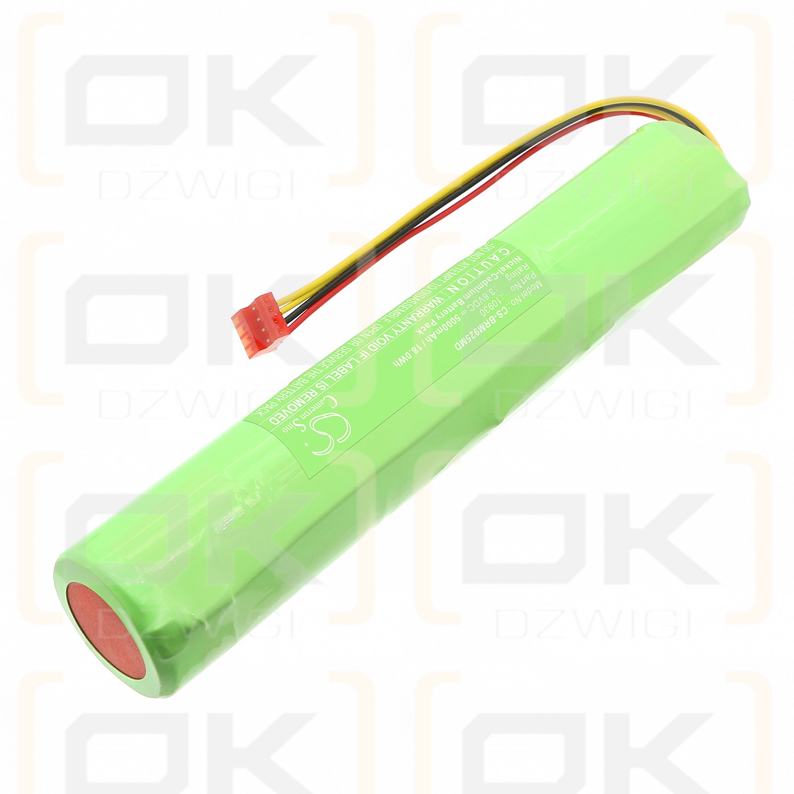 Bard Medsystems Harvard Syringe Pump / 10930 5000mAh Ni-CD 3.6V (Cameron Sino)