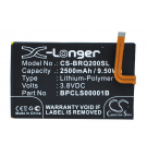 BlackBerry Kopi / BPCLS00001B 2500 mAh Li-Polymer 3.8 V (Cameron Sino)