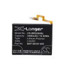 Blackberry SQW100-1 / BAT-58107-003 3400 mAh Li-Polymer 3.8 V (Cameron Sino)