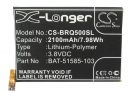 Blackberry SQR100-2 / BAT-51585-003 2100mAh Li-Polymer 3.8V (Cameron Sino)