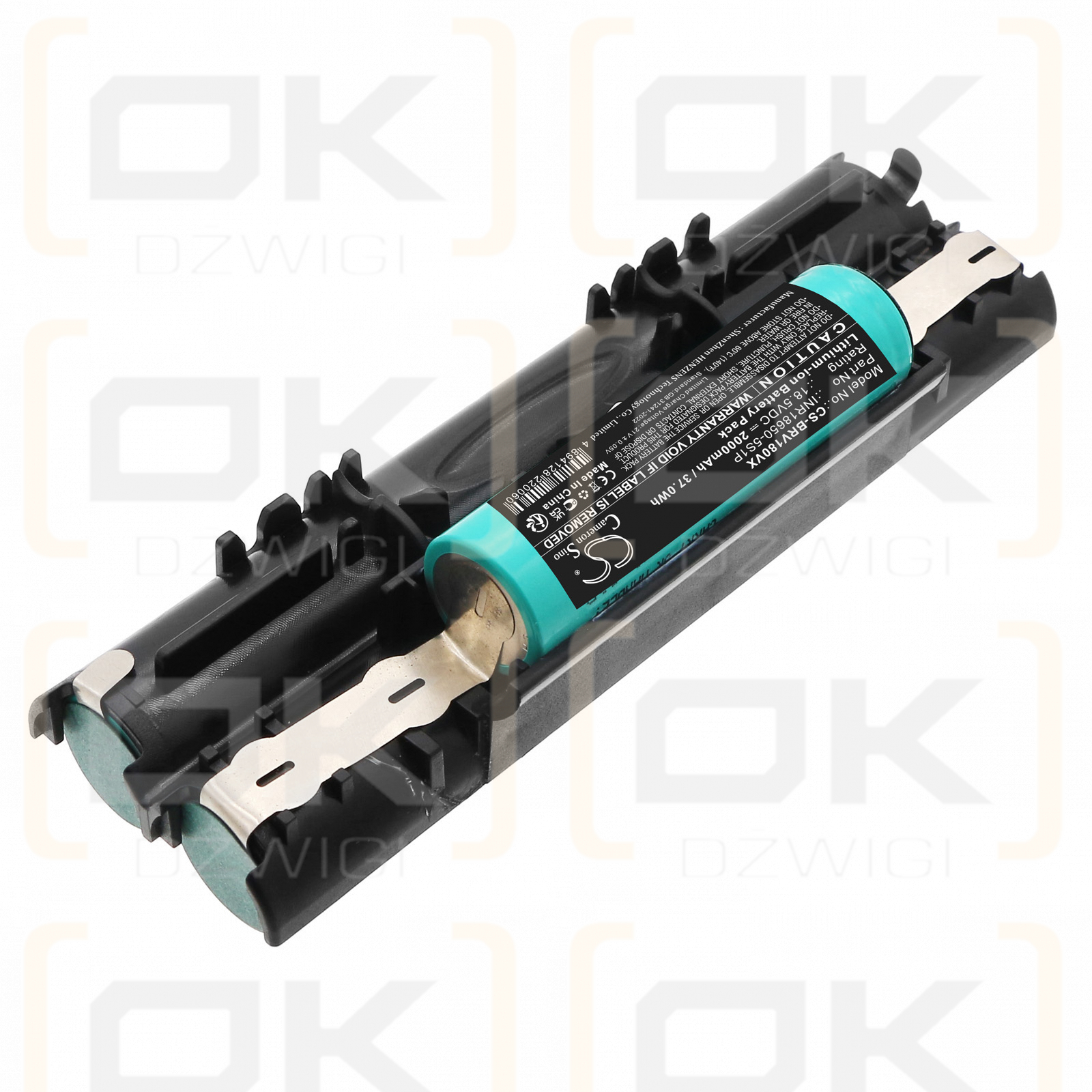 Black+Decker FV18LA / INR18650-5S1P 2000 mAh Li-Ionen 18,5 V (Cameron Sino)