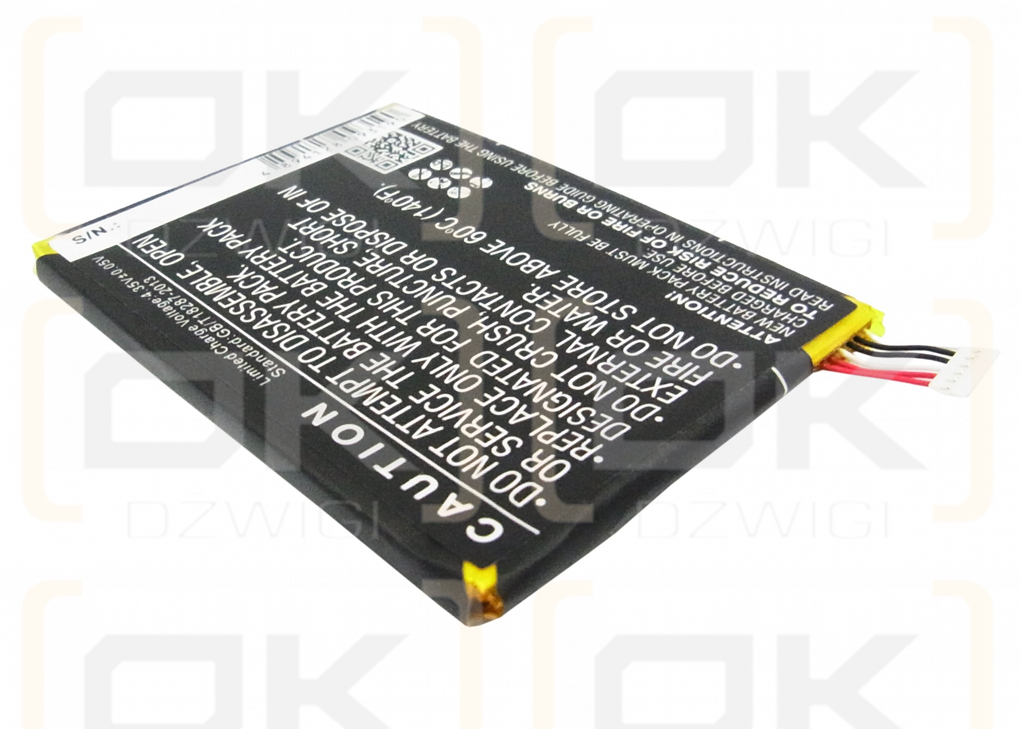 Blackberry STJ100-1 / TLp025A2 2500 mAh Li-Polymer 3,8 V (Cameron Sino)