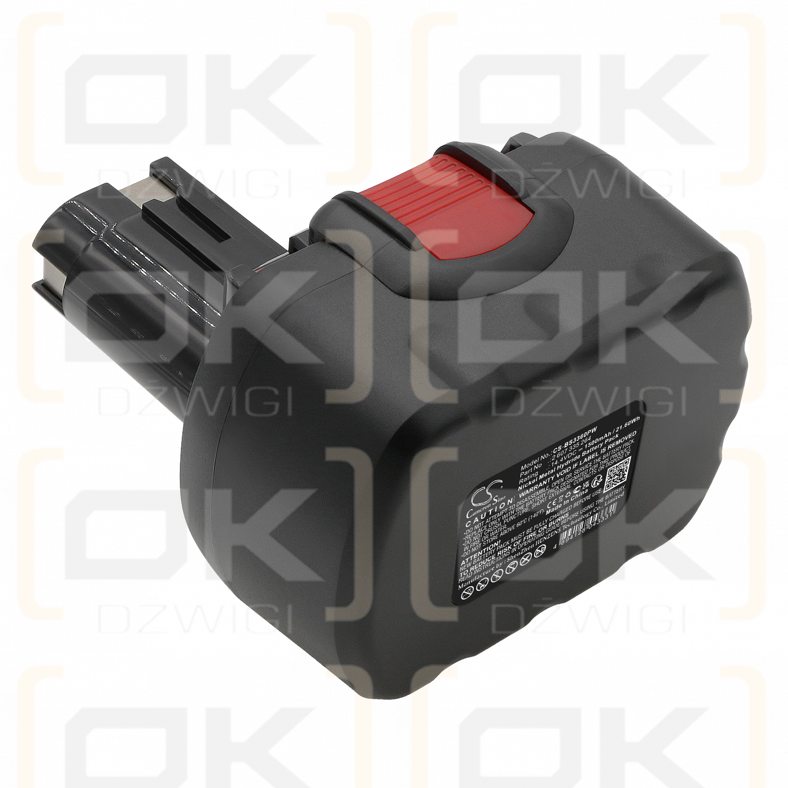 Bosch PST 14.4V / 2 607 335 264 1500mAh Ni-MH 14.4V (Cameron Sino)