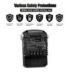 Ersatzakku für Briggs & Stratton 675iS / 111-9639 2500 mAh Li-Ion 10,8 V (Cameron Sino)