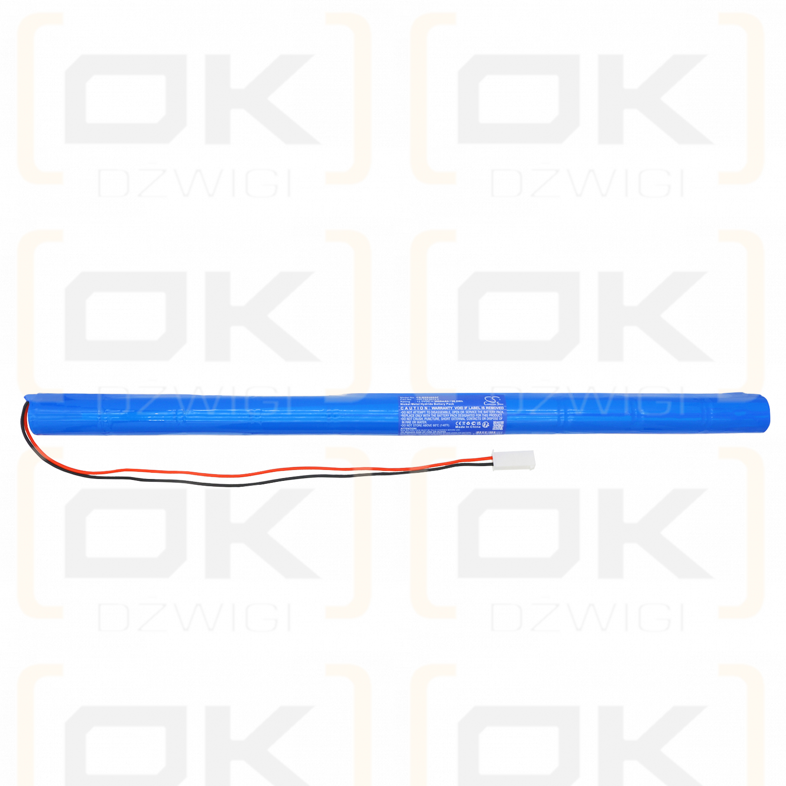 Becker SK460 10 Nm / 480 722 0014 0 3000 mAh Ni-MH 12,0 V (Cameron Sino)