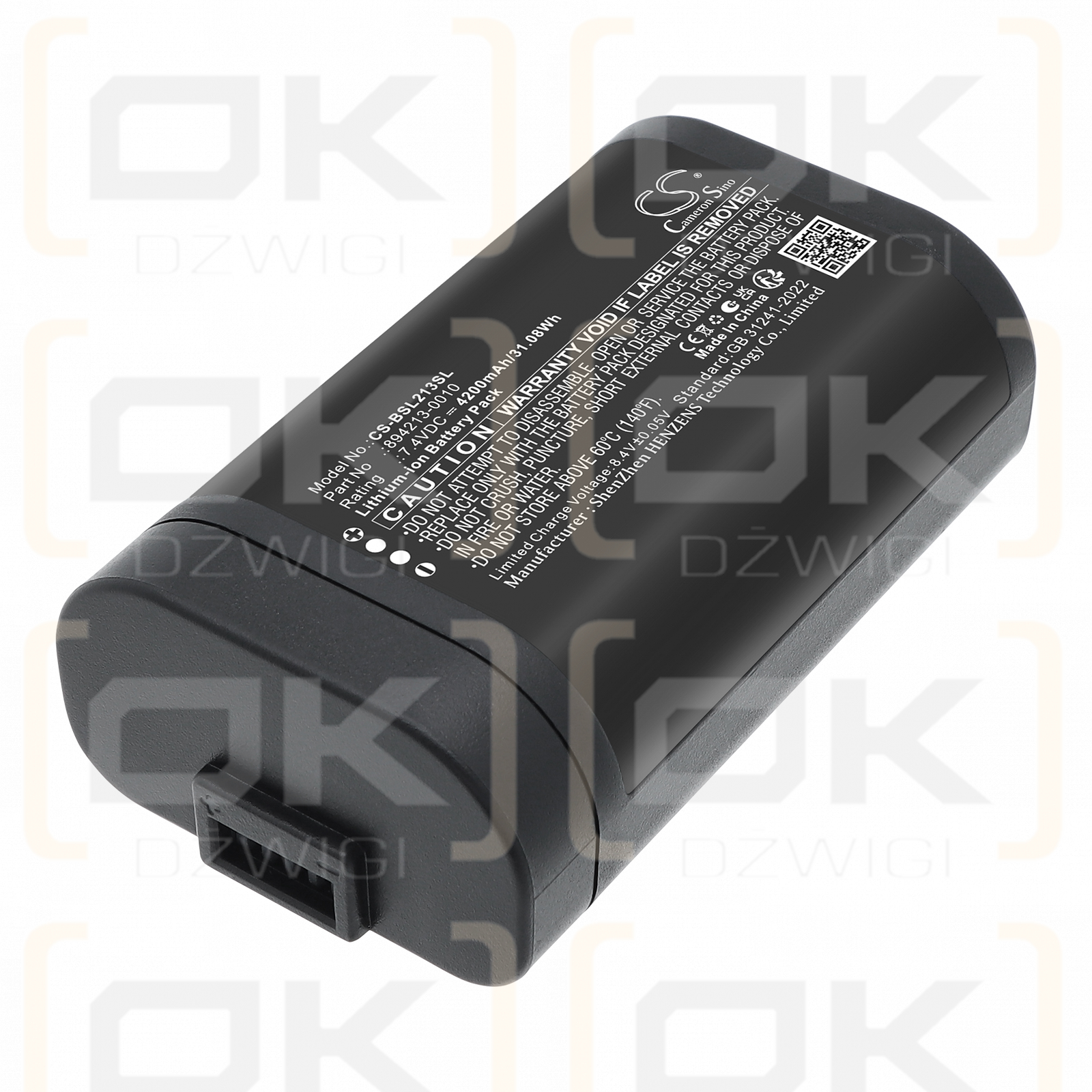Bose / 085885 4200 mAh Li-Ionen 7,4 V (Cameron Sino)