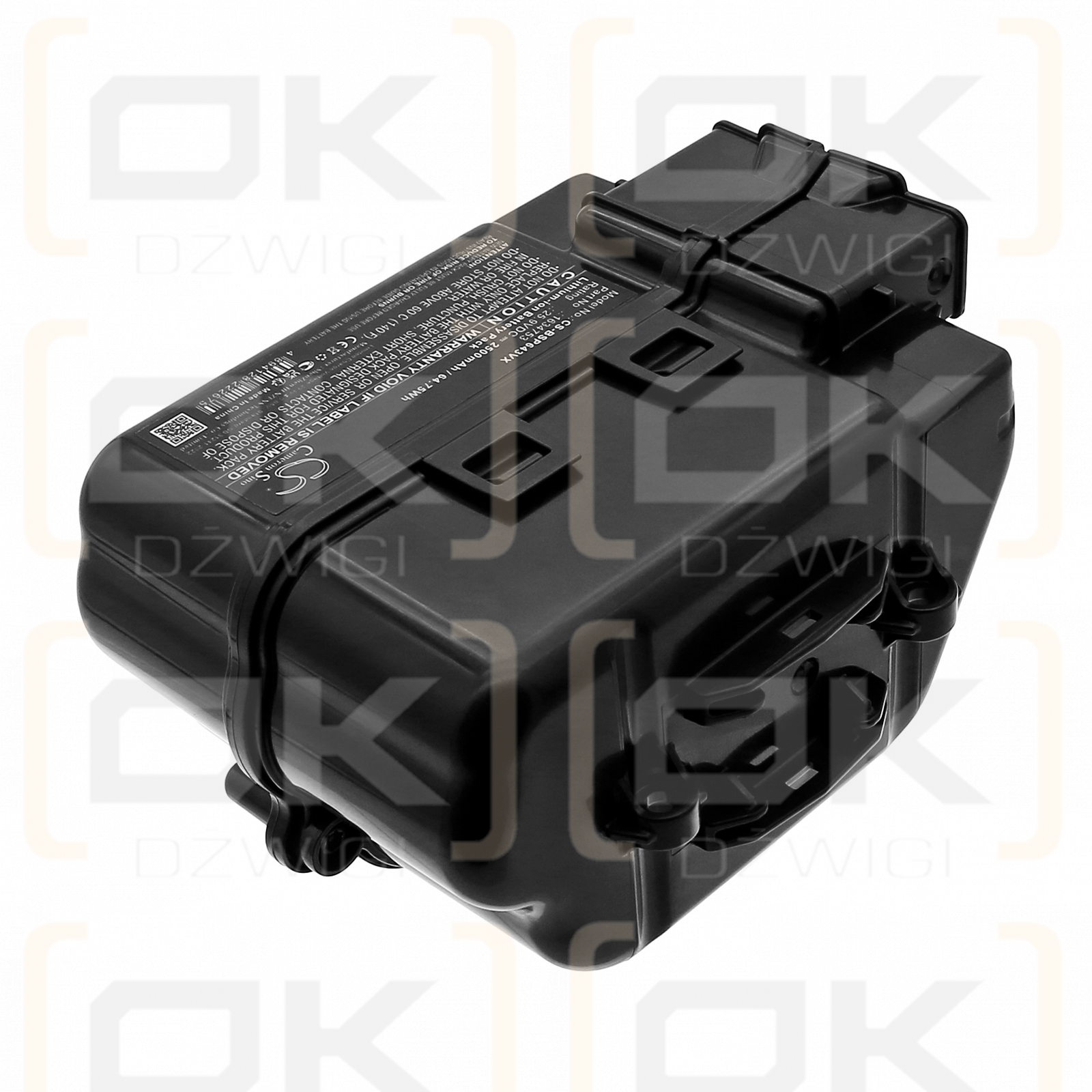 Bissell SpinWave® + Vac All-in-One Powered Spin Mop and Vacuum / 1634753 2500 mAh Li-ion 25.9 V (Cameron Sino)