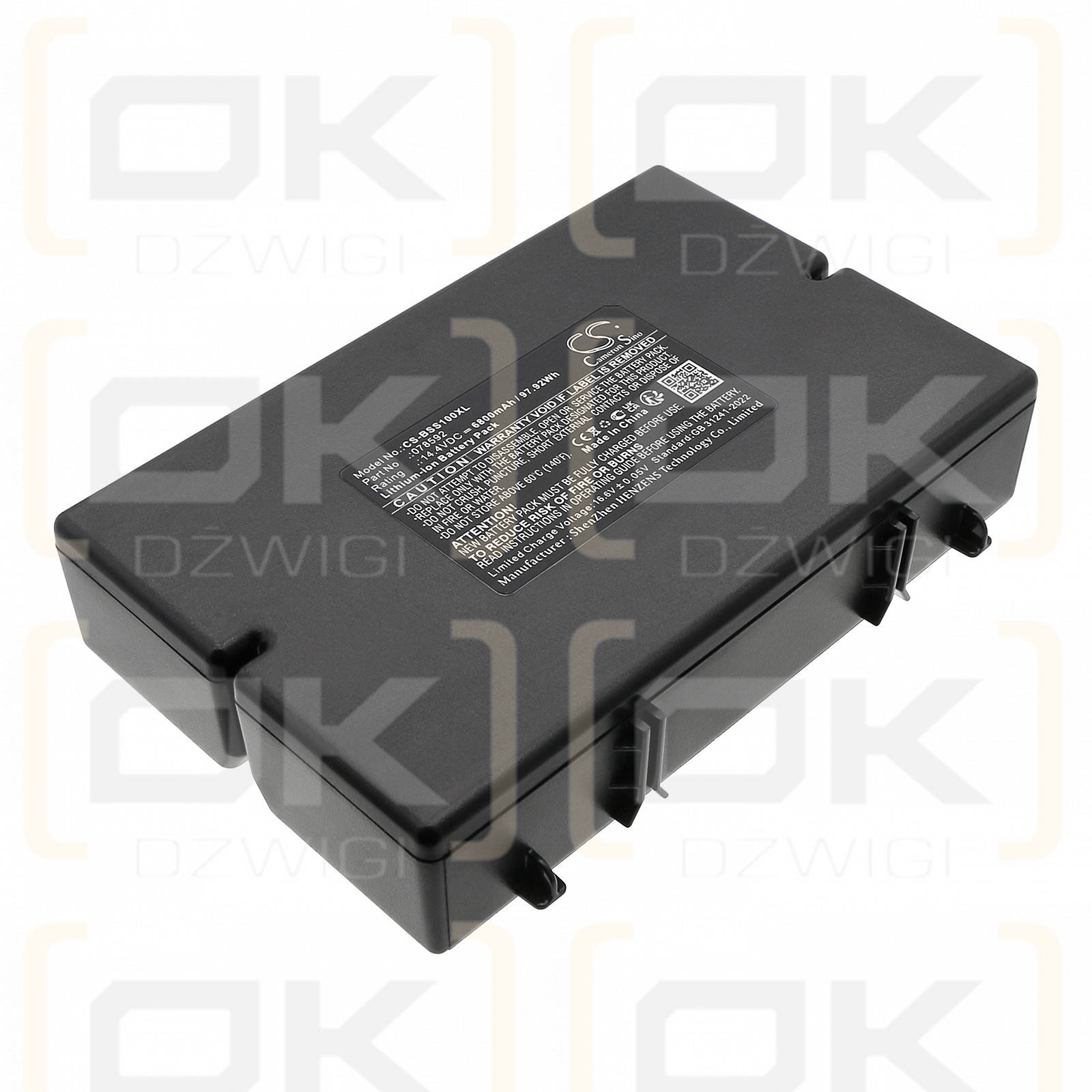 BOSE S1 Pro System / 078592 6800 mAh Li-Ion 14,4 V (Cameron Sino)