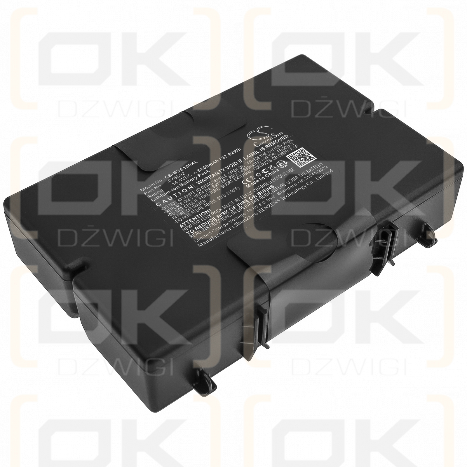BOSE S1 Pro System / 078592 6800mAh Li-ion 14.4V (Cameron Sino)