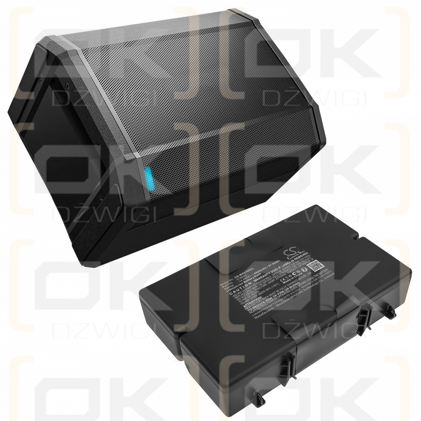 BOSE S1 Pro System / 078592 6800mAh Li-ion 14.4V (Cameron Sino)
