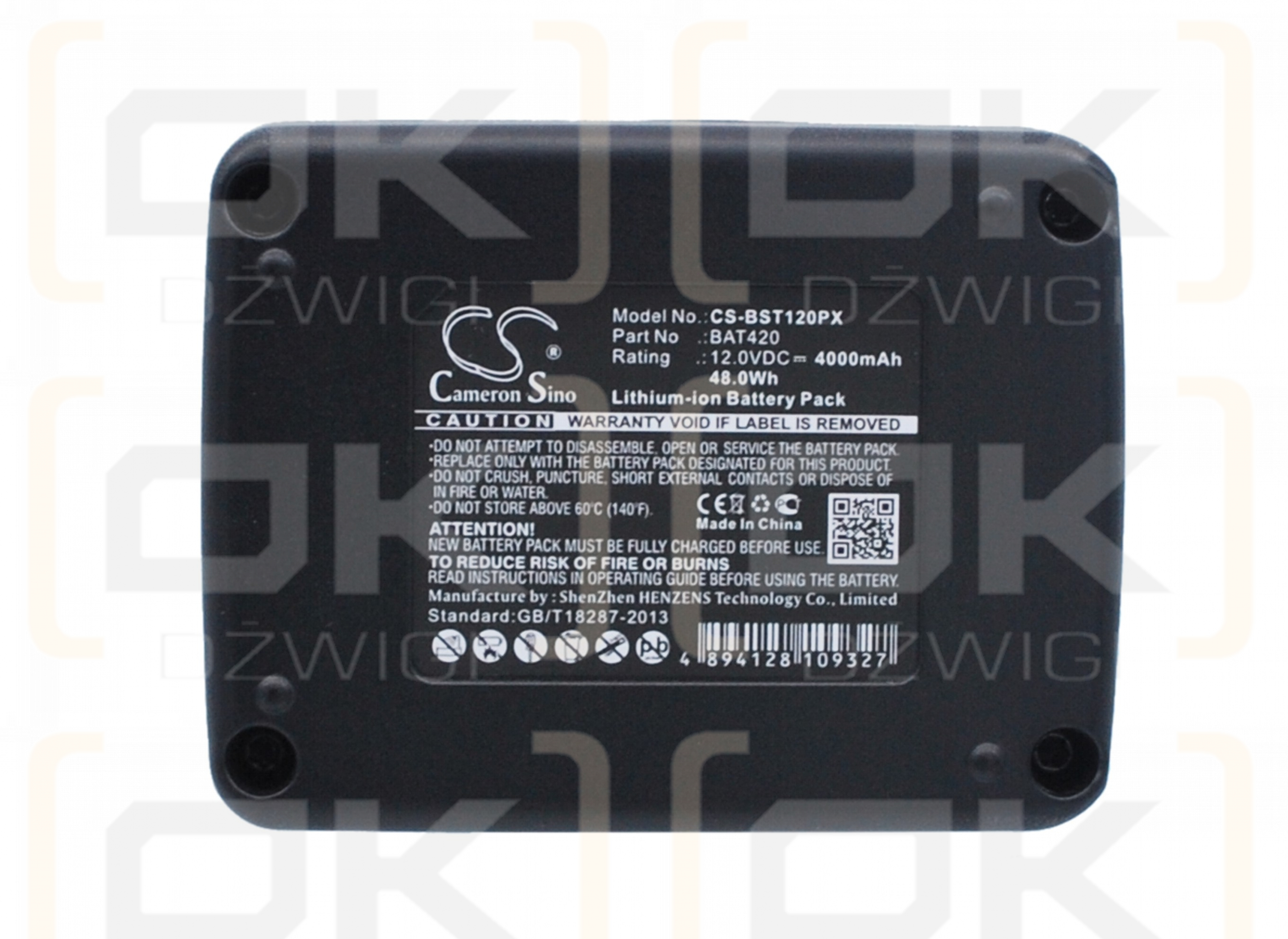 Bosch PS70-2A / BAT420 4000 mAh Li-Ion 12,0 V (Cameron Sino)