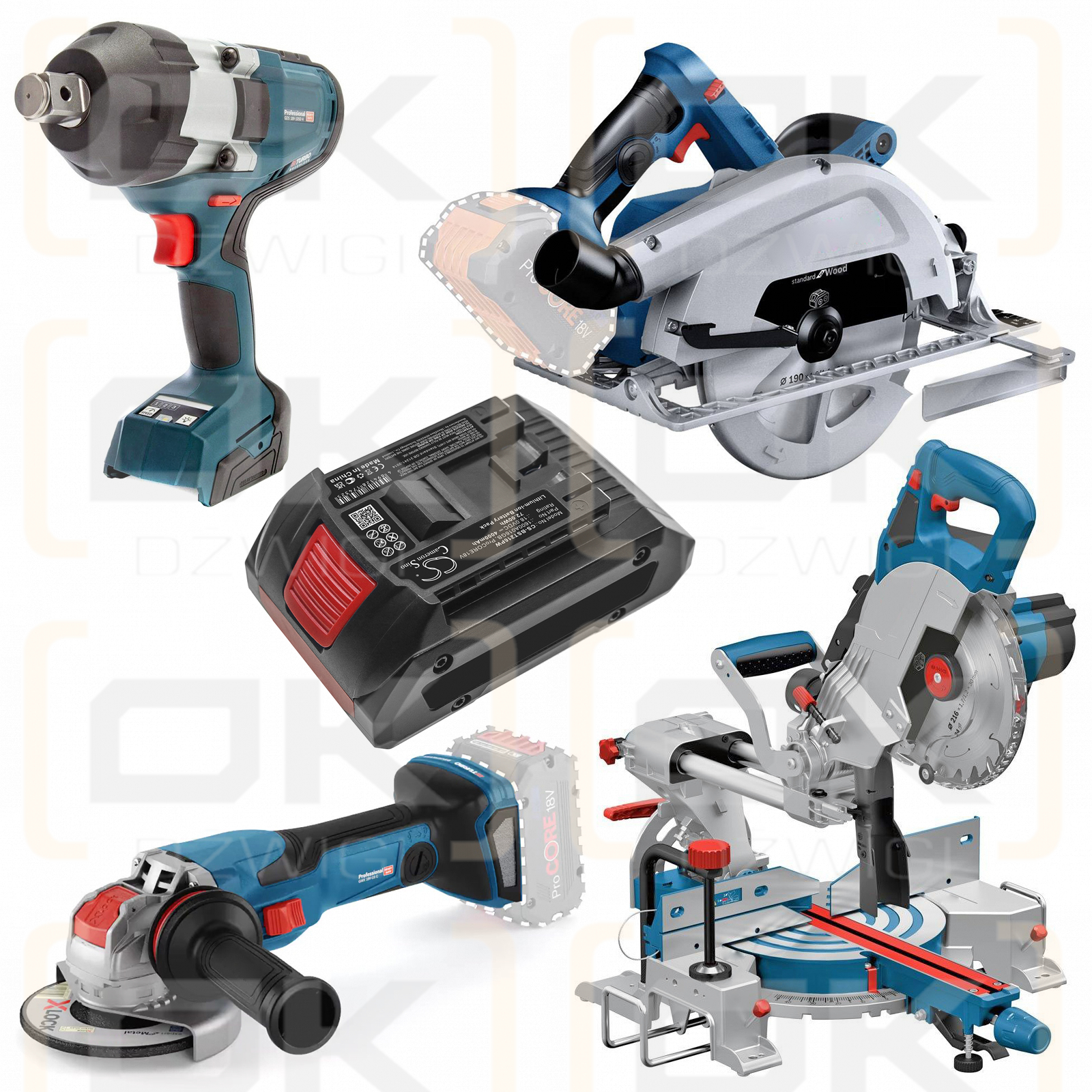 Bosch GSR18V110C / 1600A016GB 4000 мАч литий-ионный 18,0 В (Cameron Sino)