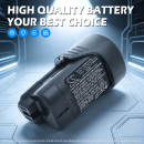 Аккумулятор Bosch PS10 / 1 600 Z00 02X 1500 мАч Li-ion 10,8 В (Cameron Sino)