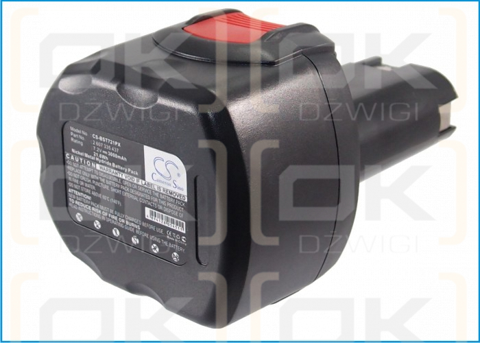 Bosch GSR7.2-2/2 607 335 437 3000 mAh Ni-MH 7,2 V (Cameron Sino)