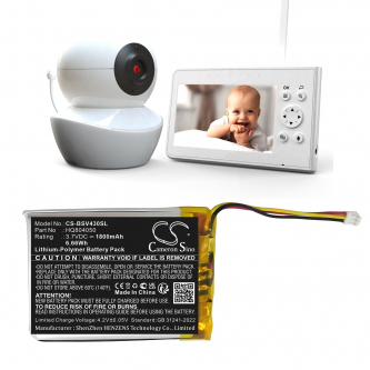 Babysense V43 Video Baby Monitor / HQ804050 1800mAh Li-Polymer 3.7V (Cameron Sino)