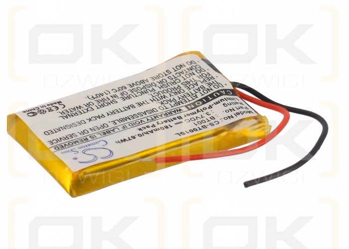 JBL T450BT / GSP042030 180 mAh Li-Polymer 3,7 V (Cameron Sino)