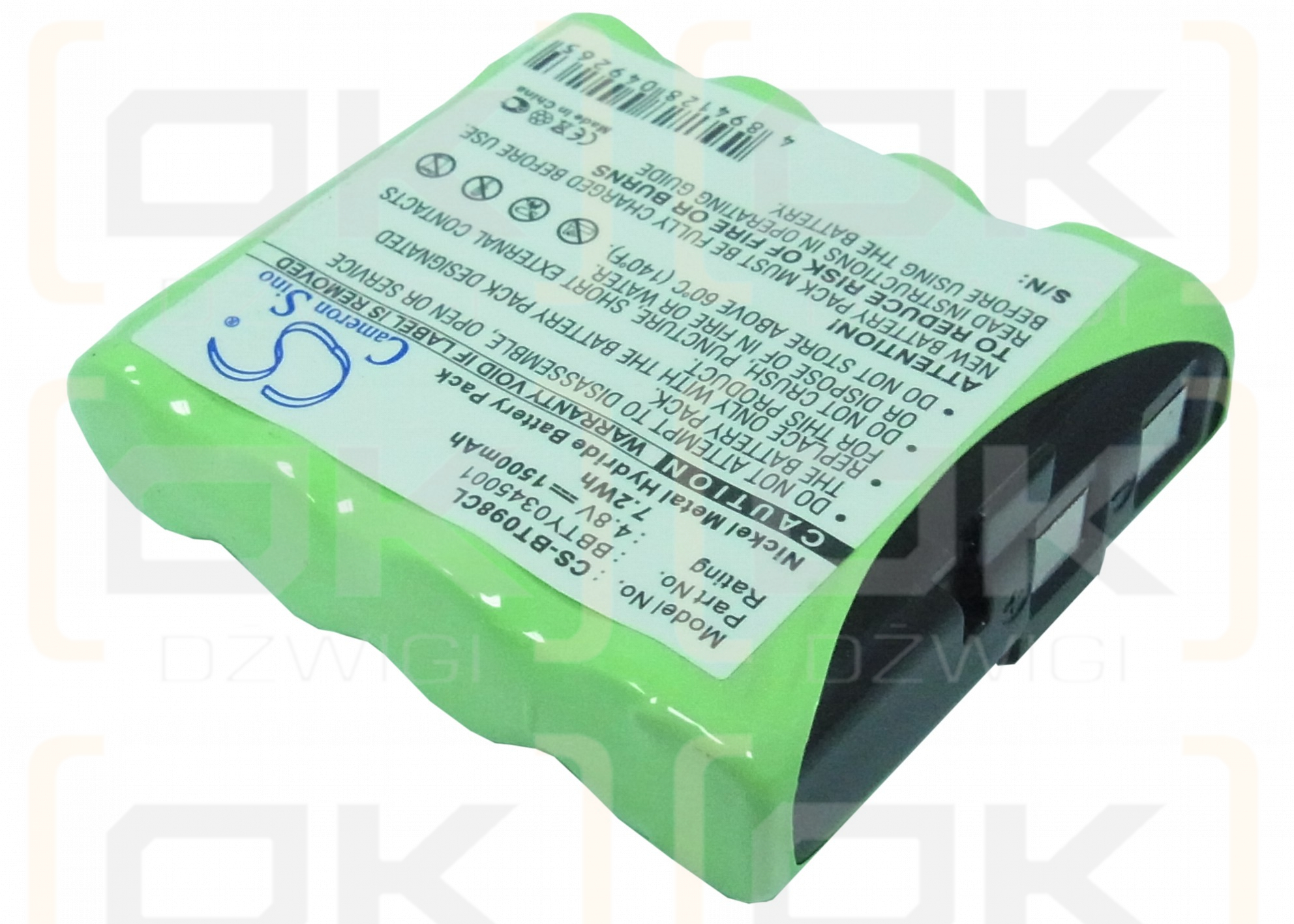 AEG Liberty S/BT153 1500mAh Ni-MH 4.8V (Cameron Sino)