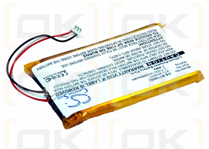 Globalstar 11-TR151-LIB-TN1 / ATL903857 2000mAh Li-Polymer 3.7V (Cameron Sino)