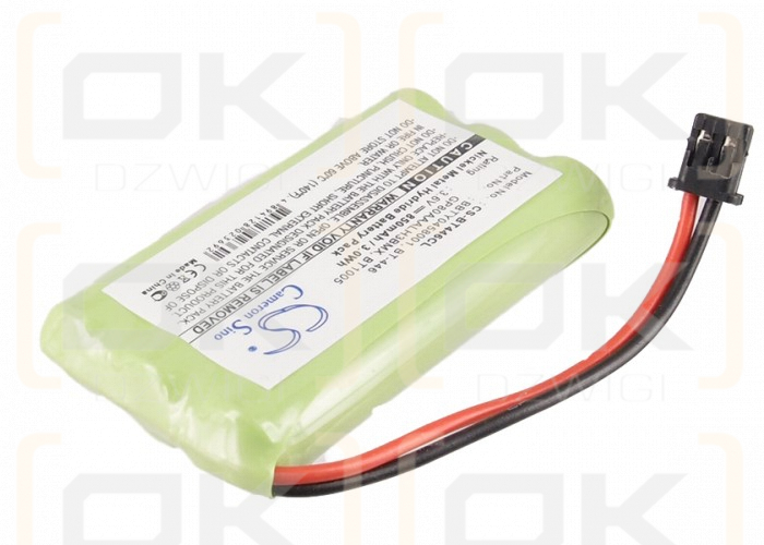 Radio Shack TAD-3872 / BBTY0457001 800mAh Ni-MH 3.6V (Cameron Sino)