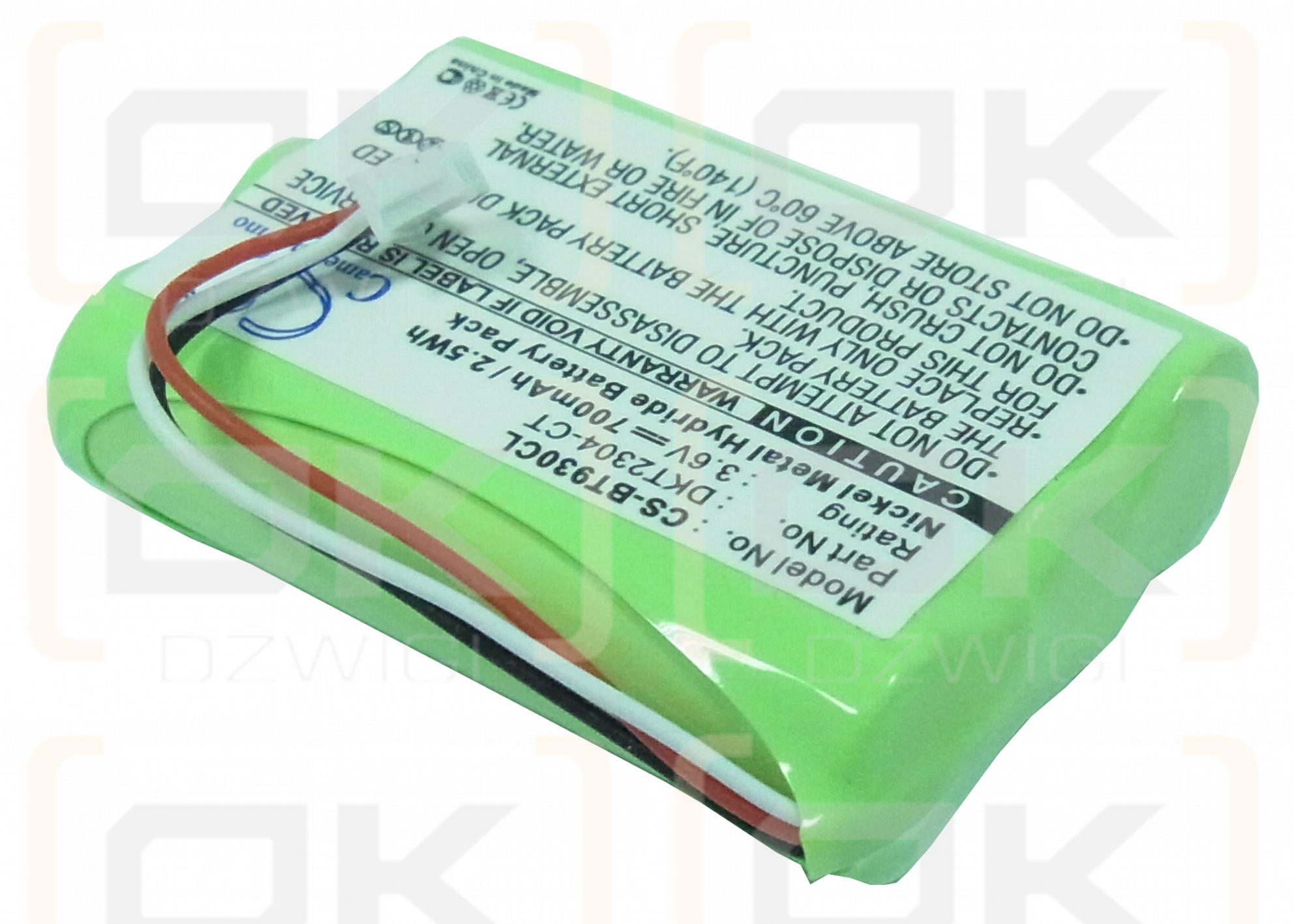 Toshiba Satellite ANA9320 / DKT2304-CT 700mAh Ni-MH 3.6V (Cameron Sino)