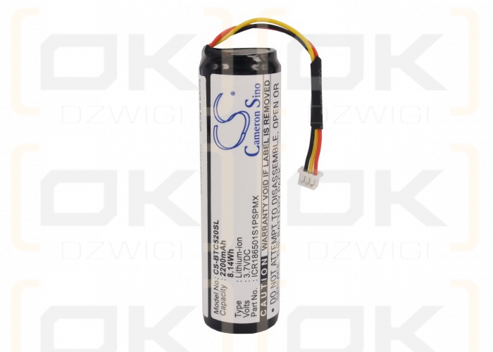 Blaupunkt Travelpilot Lucca / 7612201334 2200mAh Li-ion 3.7V (Cameron Sino)