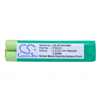 Pipeta de repetición electrónica BrandTech HandyStep / 705025 750mAh Ni-MH 4.8V (Cameron Sino)