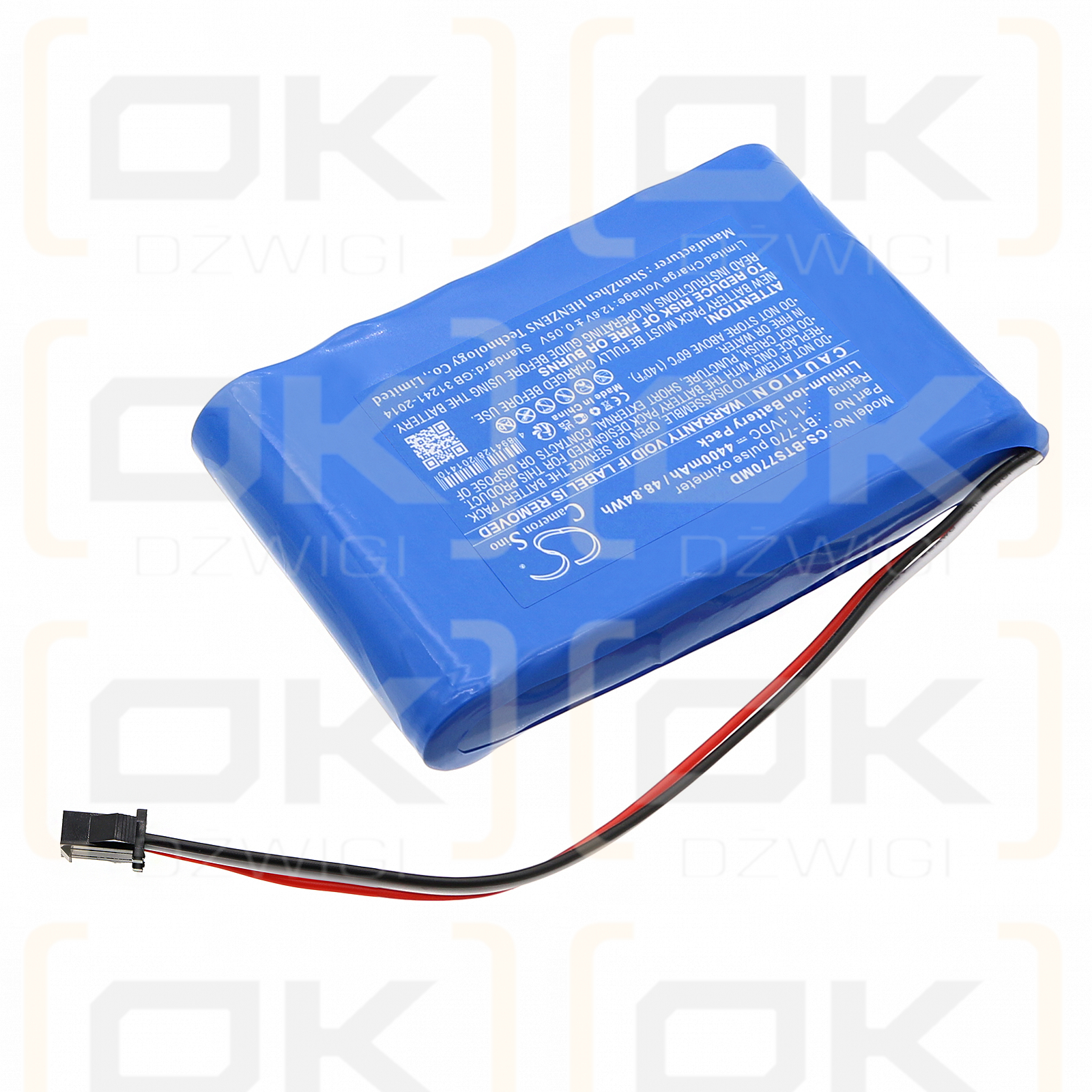 Bistos BT770 pulse oximeter 4400mAh Li-ion 11.1V (Cameron Sino)