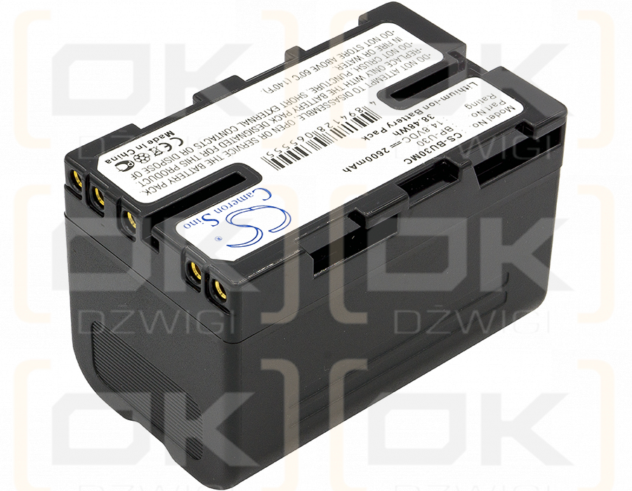 Sony HD422 / BP-U30 2600mAh Li-ion 14.8V (Cameron Sino)