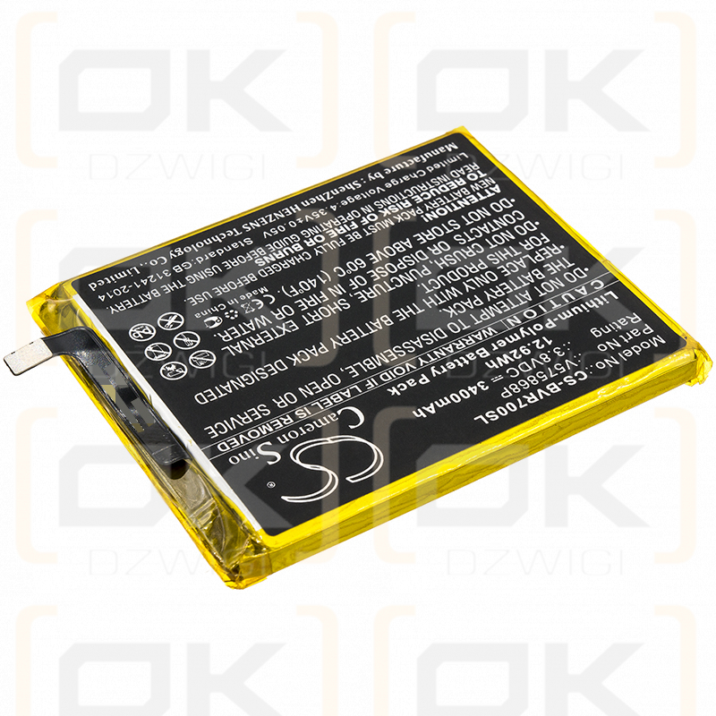 Blackview BV7000 / V575868P 3400 mAh Li-Polymer 3,8 V (Cameron Sino)