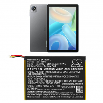 Blackview Tab 8 / 32100140 6500 мАч литий-полимерный 3,7 В (Cameron Sino)