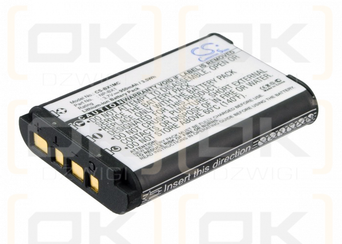 Sony HDR-MV1 / NP-BX1 950mAh Li-ion 3.7V (Cameron Sino)