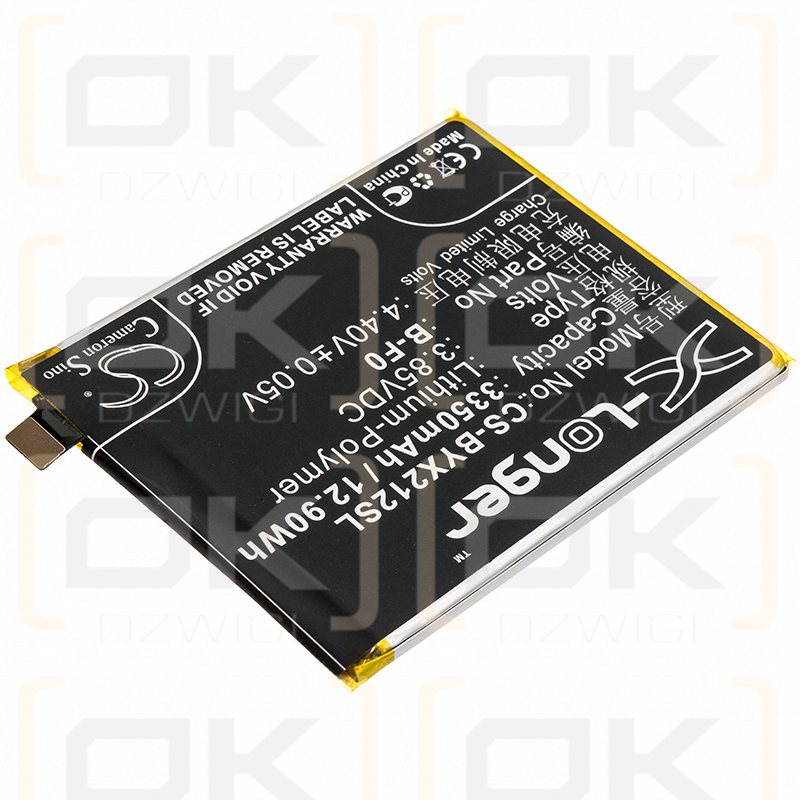Ersatzakku für Vivo X21s / B-F0 3350 mAh Li-Polymer 3,85 V (Cameron Sino)