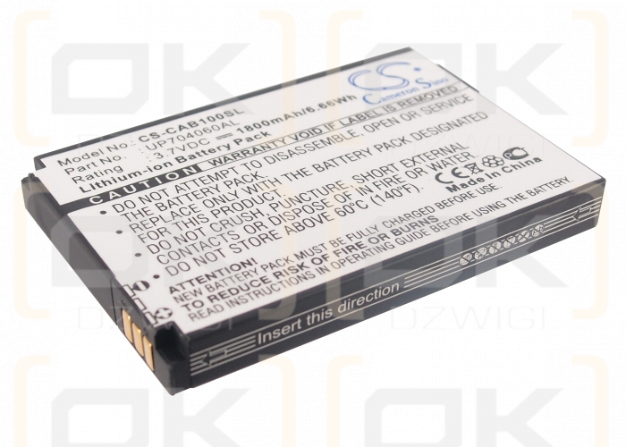 CAT B10 / UP704060AL 1800mAh Li-ion 3.7V (Cameron Sino)