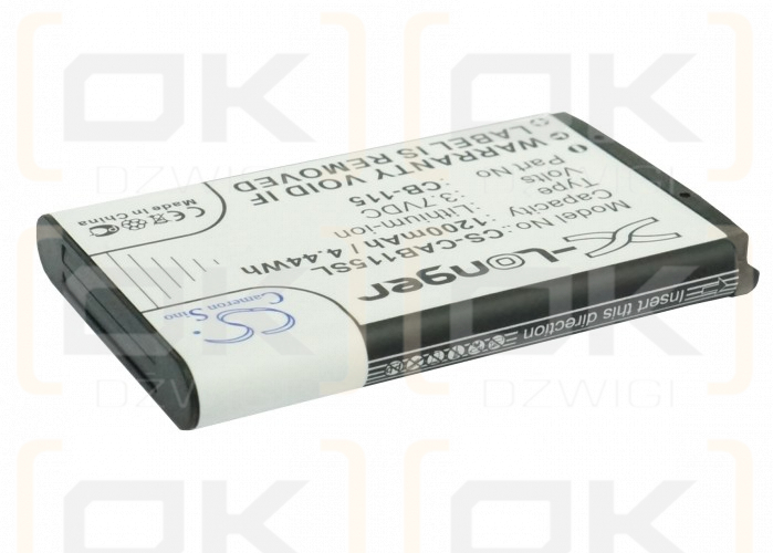 CAT B100 / CB-115 1200mAh Li-ion 3.7V (Cameron Sino)